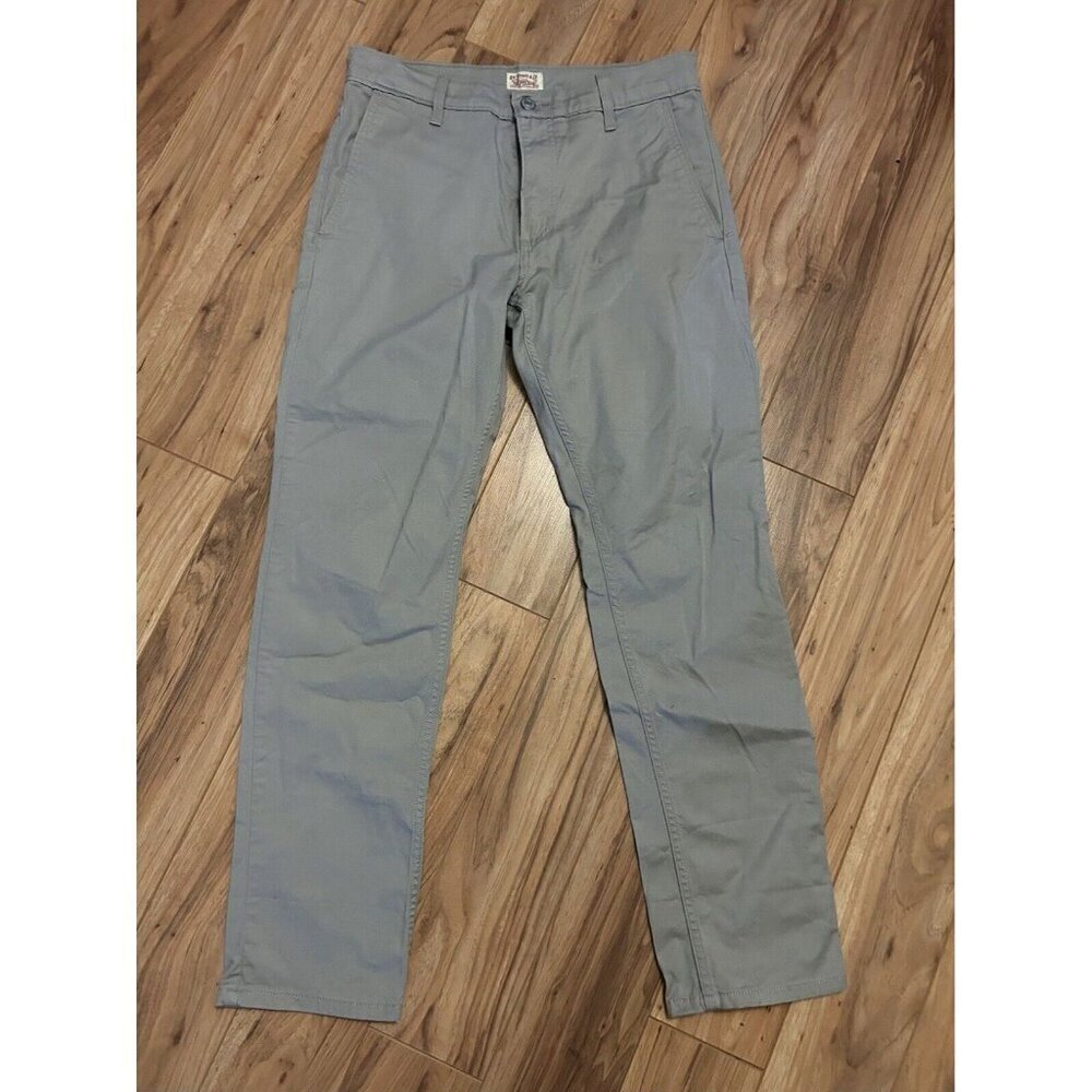 Levi's Jeans Stylish Men’s Beige Colored Rugged Denim Tan Jean Pants Size 30.